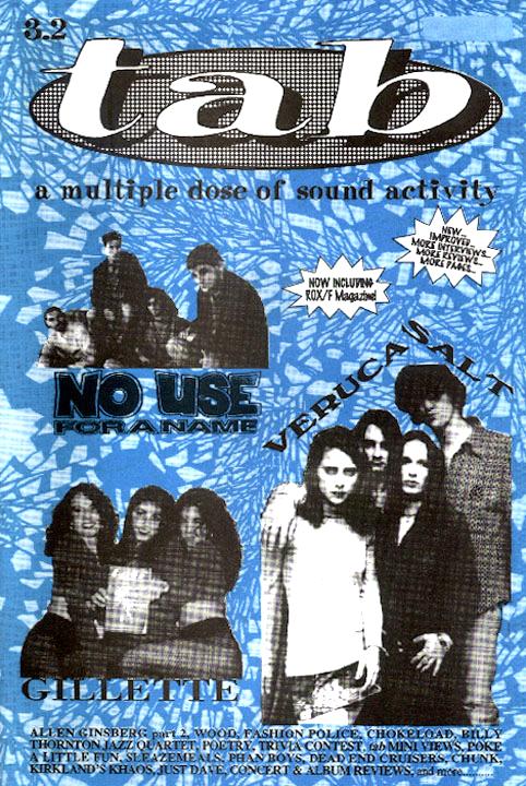 No Use For A Name, Veruca Salt, Gillette, Fashion Police, Chokeload